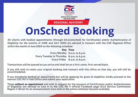 ro5apps. csc. gov. ph/onsched|Civil Service Commission Region V .
